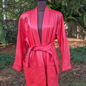 Maxima Red Leather Jacket